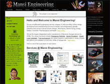 Tablet Screenshot of mansiengineering.com